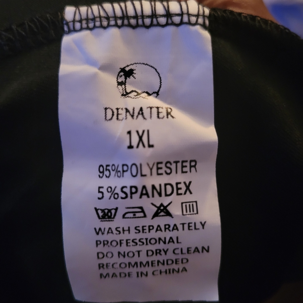 Denater Black 1XL "Birthday Queen" Dress